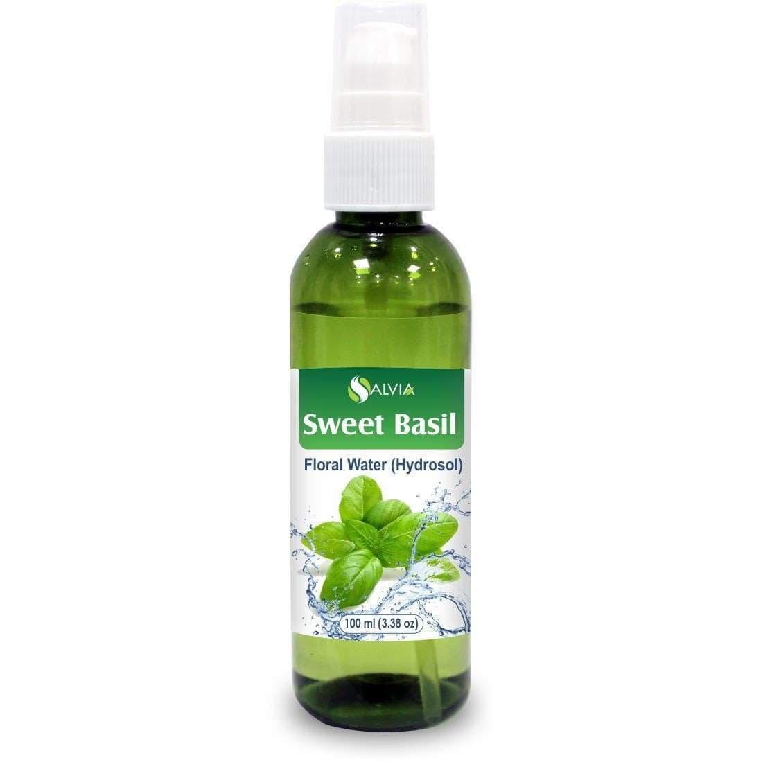 Salvia Floral Water 100 ml Sweet-Basil-Floral-Water-(Hydrosol)-100%-Pure-And-Natural